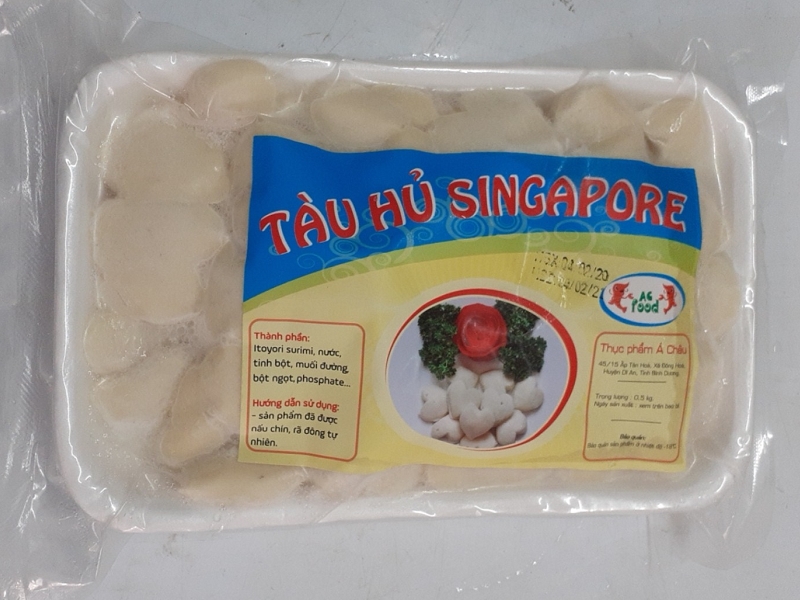 Tàu Hủ Cá Hình Trái Tim